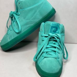 Reebok teal high tops